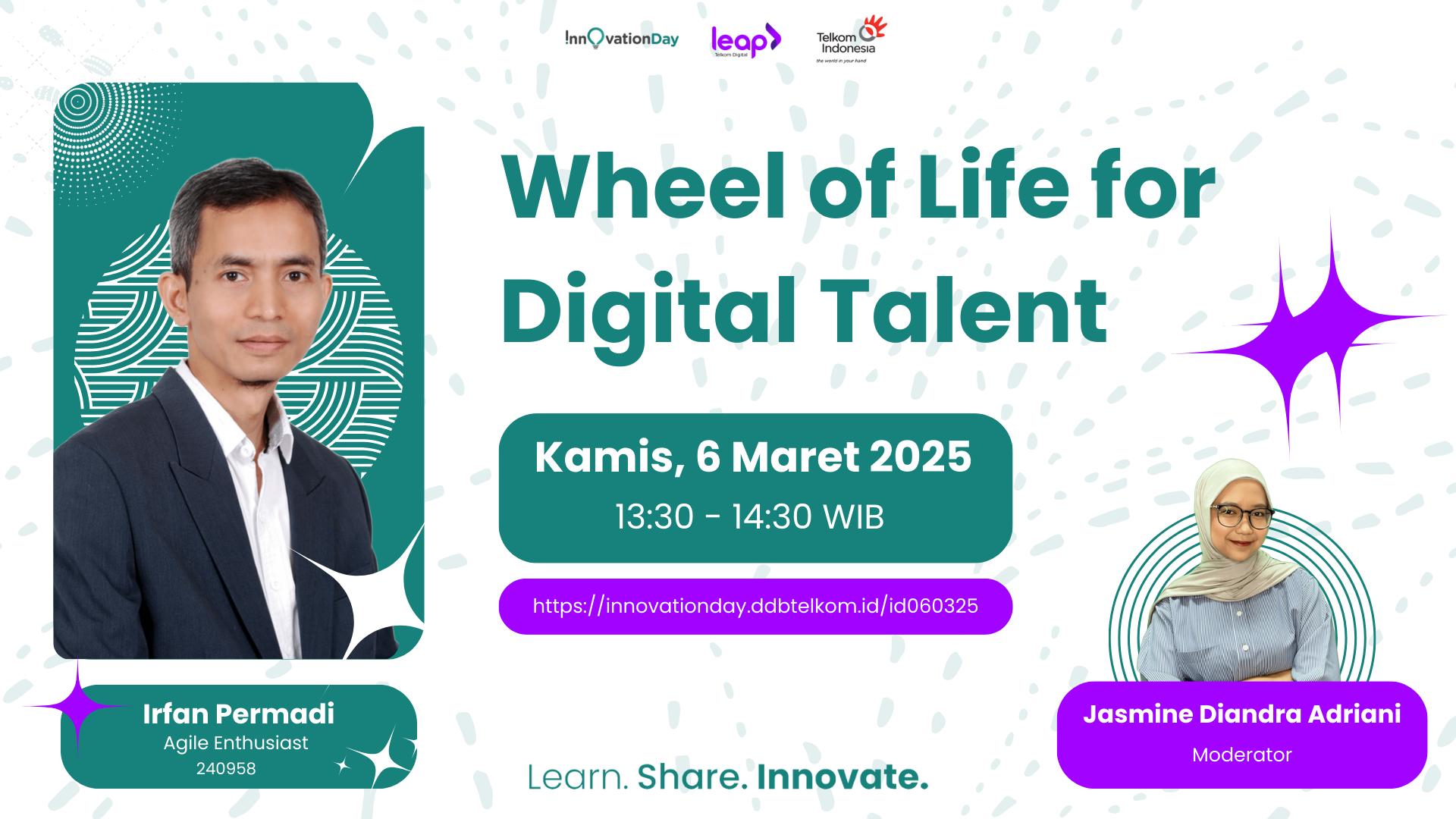 Wheel of Life for Digital Talent