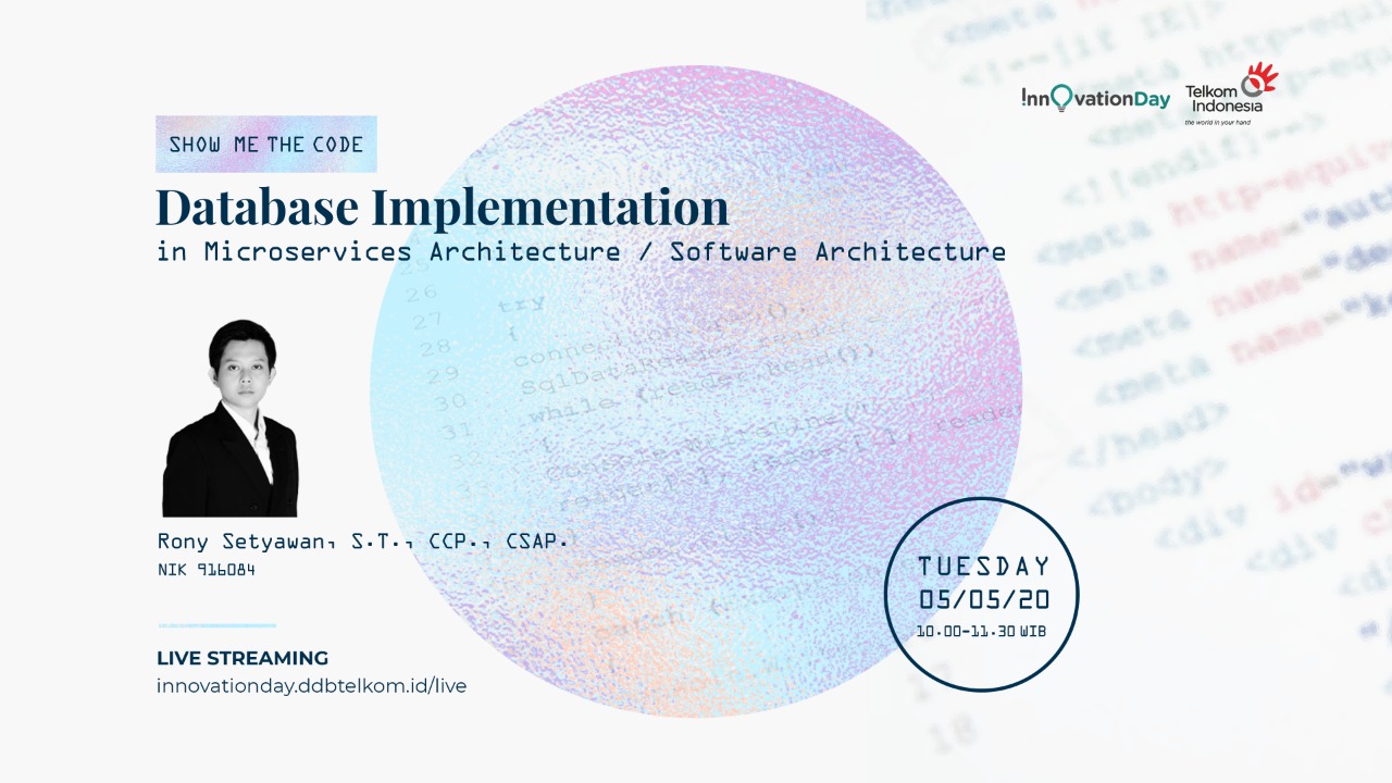 Database Implementation in Microservices Architecture/Software Architecture