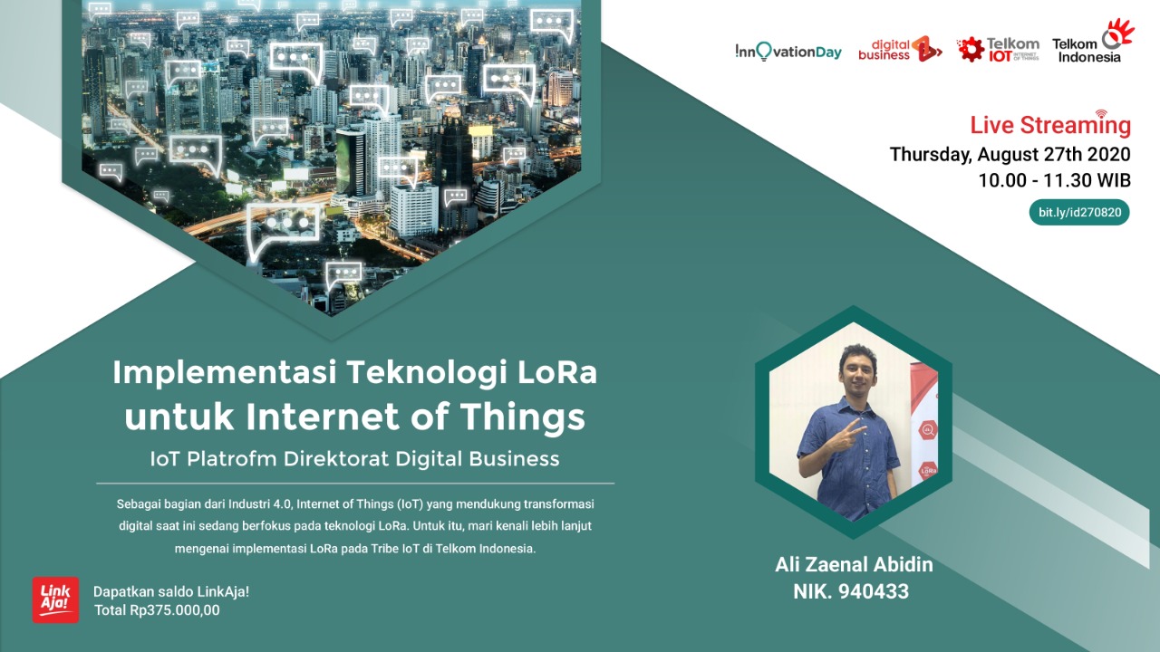 Implementasi Teknologi LoRa untuk Internet of Things