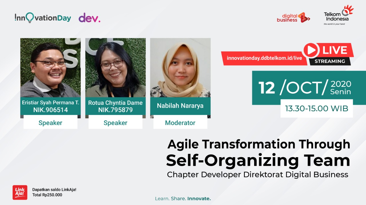 Agile Transformation Through Self-Organizing Team